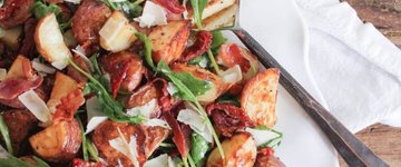 Roasted Potato  Sun-Dried Tomatoes Arugula