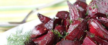 Garlic and Lemon Roasted Beets