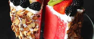 Paleo Watermelon Cake
