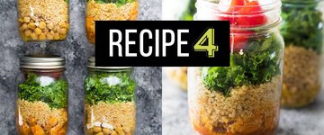 Chicken Taco Jar Salads