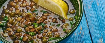 Easy Lentil Spinach Soup