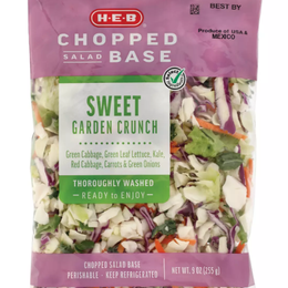 H‑E‑B Chopped Salad Base - Sweet Garden Crunch