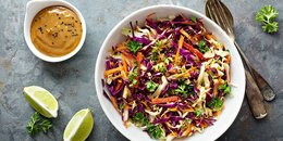 Chopped Spring Roll Salad with Noodles