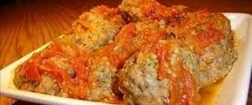 Rocco's Meatballs with Tomato Sauce 