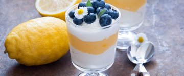 Lemon Blueberry Yogurt Parfait