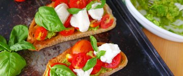 Caprese Avocado Toast