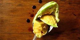 Avocado Half with Balsamic 