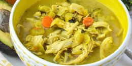 Turmeric Chicken No Noodle Soup