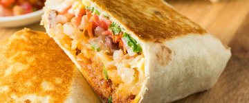 Tofu Burritos with Cheddar