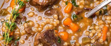 Beef and Barely Soup