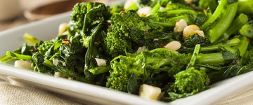 Steamed Garlicy Rapini