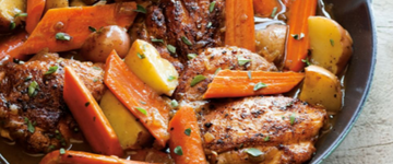 Braised Chicken with Sweet Potatoes