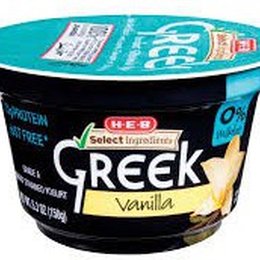 H-E-B Vanilla Greek Yogurt