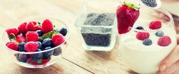 Very Berry Flax Yogurt