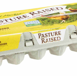 Central Market Pasture Raised Large Brown Eggs