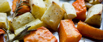 Rosemary Roasted Carrots & Parsnips