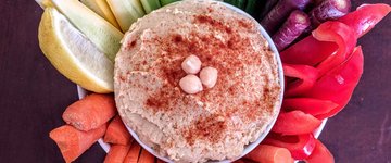 RAINBOW STICKS N' HUMMUS