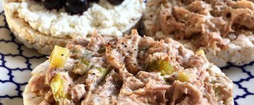 Healthy tuna salad (low FODMAP and lactose-free)