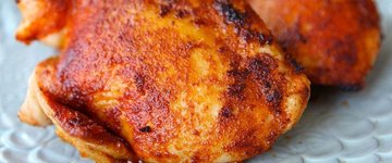 Smoked Paprika & Turmeric Roast Chicken Thighs