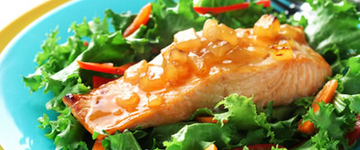 Salmon with Mango Chutney