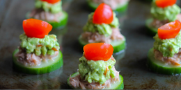 Tuna & Guac Bites