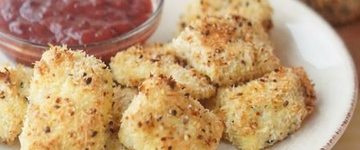 Chicken Nuggets with Ginger Coconut Crust