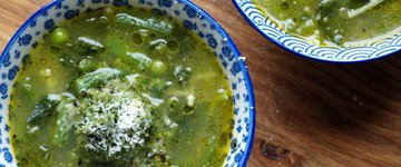 Green Minestrone Soup