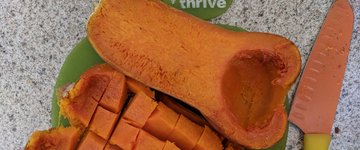 BAKED BUTTERNUT SQUASH