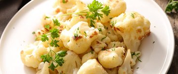 Roasted Cauliflower with Capers