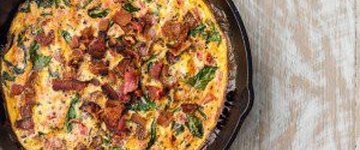 One Pan BLT Skillet Frittata