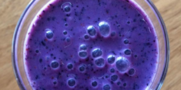 Creamy Blueberry Smoothie