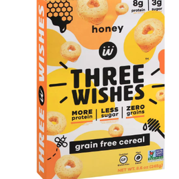 Three Wishes Grain Free Honey Cereal