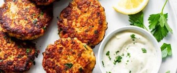 Ginger Cilantro Salmon Patties