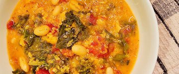 Tuscan Kale and White Bean Stew