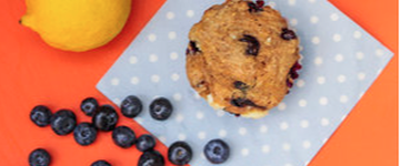 Blueberry Ricotta Muffins 
