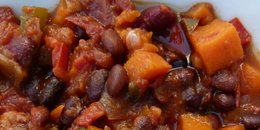 Slow Cooker Chili with Sweet Potato