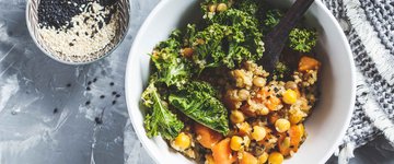 Peanut Butter Chickpea Buddha Bowl