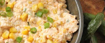 Smoky Corn & Jalapeño Dip