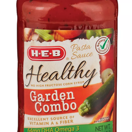 H‑E‑B Healthy Garden Combo Pasta Sauce