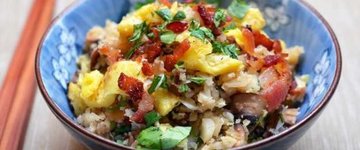 Asian Cauliflower Fried "Rice"