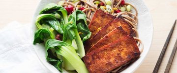 Orange-Cayenne Tofu Bowl