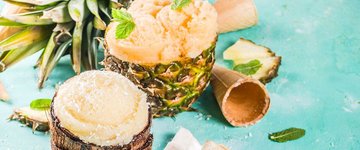 Piña Colada Sorbet