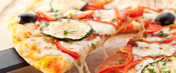 Oat and Flax Crust Pizza