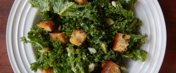 Kale Caesar Salad