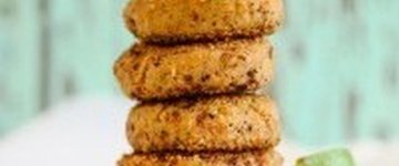 Vegan Falafel with Spinach Basil Pesto