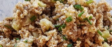 Cucumber Chickpea & Quinoa Salad