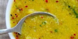 Broccoli and Red Lentil Detox Soup
