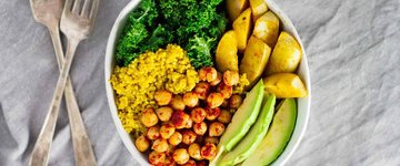 Vegan Turmeric Quinoa Power Bowls