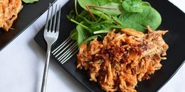 Paleo BBQ Shredded Chicken 