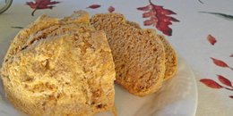 Yeast Free Sugar Free  Pumpkin Bread